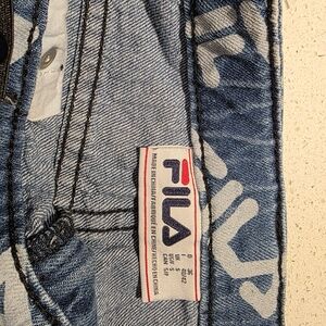 Fila womans Blue Jeans skirt